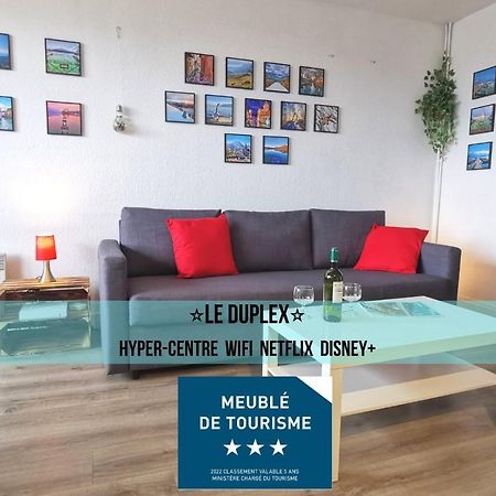 Le Duplex - Hyper Centre - Gare - Wifi - Netflix - Disney + Annecy Bagian luar foto