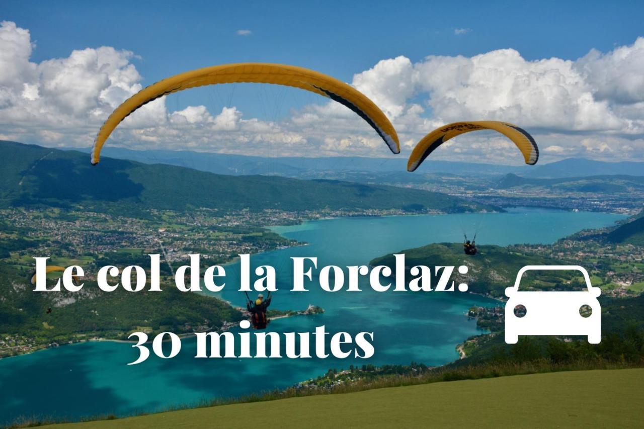 Le Duplex - Hyper Centre - Gare - Wifi - Netflix - Disney + Annecy Bagian luar foto
