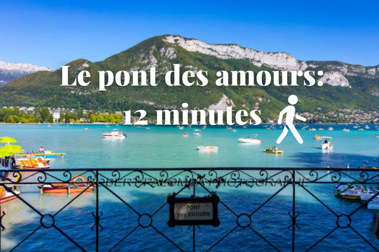 Le Duplex - Hyper Centre - Gare - Wifi - Netflix - Disney + Annecy Bagian luar foto